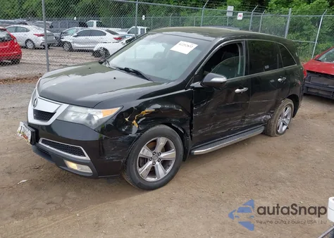 2012 Acura Mdx Technology Package из США, поврежденный, VIN 2HNYD2H43CH500531